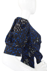 1971 Yves Saint Laurent Silk Wrap Dress