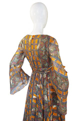 1967 Handkerchief Hem Bill Blass Gown