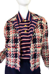 1970s Chanel Three Piece Boucle Suit