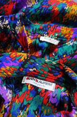 1970s Yves Saint Laurent Top & Skirt Set