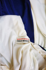 1970s One Shoulder Donald Brooks Dress