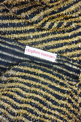 1970s Stephen Burrows Fringe Dress