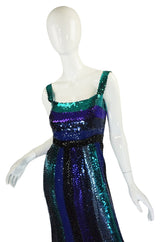 1960s Sequin Givenchy Gown & Wrap