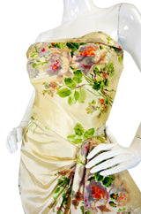 1950s Rare Philip Hulitar Silk Dress