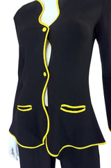 1970s Moss Crepe Ossie Clark Suit