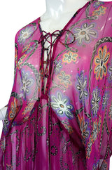FTM 2005 Zandra Rhodes Butterfly Caftan
