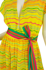 Spring 1979 Important Halston Plunge Dress