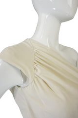 1980s Valentino One Shoulder Dress