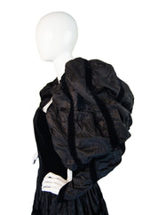 1986 Chanel Gown w Removable Sleeves