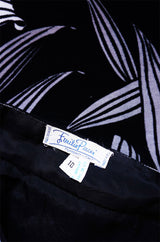 1970s Velvet Wrap Emilio Pucci Skirt