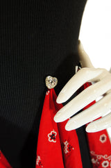 1989 Patrick Kelly Bandana Jumpsuit