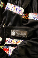 1970s Radley Jeresey Halter Dress