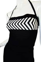 1990s Herve Leger Graphic Bandage Set