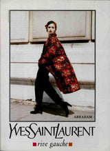 Documented 1993 Yves Saint Laurent Silk Coat