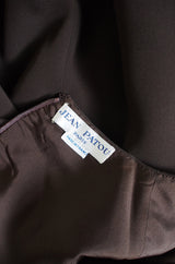 1960s Lagerfeld for Jean Patou Silk Dress