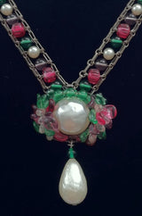 LOUIS ROUSSELET Pendant Necklace ca.1940