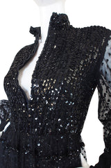 1960s Oscar De La Renta Sequin Jumpsuit