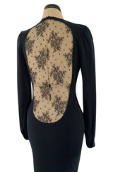 Runway Fall 2005 Alexander McQueen 'The Man Who Knew Too Much' Full Lace Back Dress