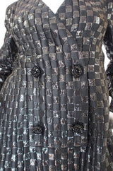 1960s Sculptural James Galanos Dress