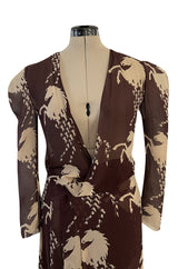 Iconic & Rare Spring 2001 Chloe by Stella McCartney Look 11 Runway Horse Print Dress