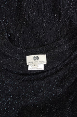 1997 Dries Van Noten Metallic Sweater Dress