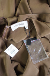 F2008 Yves Saint Laurent Silk Fitted Dress