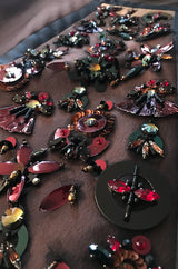 S/S 2005 Prada Runway Look 48 One Shoulder Embellished Silk Dress