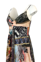 S/S 2006 Christian Lacroix RTW Runway Look 61 Silk Halter Dress