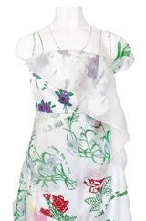 Resort 2018 Rosie Assoulin "Say It With Flowers" Printed Floral Dress