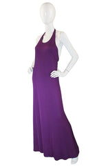 1971 Couture Runway Halston Jersey Dress & Coat