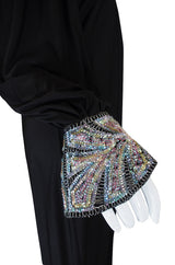 Museum Held 1970s Bill Gibb Sequin Detail Jersey Dress