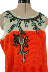 Gorgeous Little Upcycled Vintage Silk Kimono Fabric Top w Hand Applied 1920s Detailing