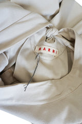 Early 2000s Off White Jersey Marni Dress