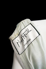 1970s Mary McFadden Couture Silk Gown