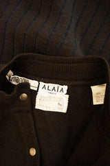 1980s Azzedine Alaia Knit Dress or Coat