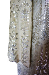 1920s Rare Handmade Assuit & Net Flapper Coat