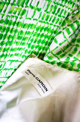 1967 Couture Pierre Cardin Silk Babydoll