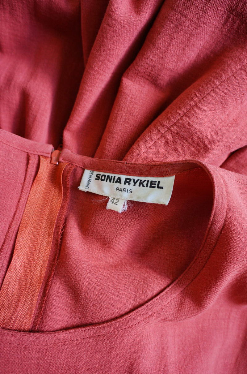 1980s Sonia Rykiel Paris Dress with Ties