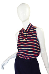 1970s Chanel Three Piece Boucle Suit