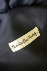 1960s Pom Pom Tassle Dior Wool Dress