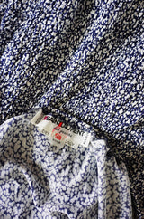 1970s Yves Saint Laurent Silk Maxi Dress