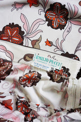 1970s Pucci Silk Skirt and Matching Scarf