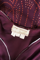 1970s Janice Wainwright Glitter Dress
