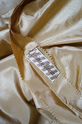 1960s Neiman Marcus Gold Beaded Gown