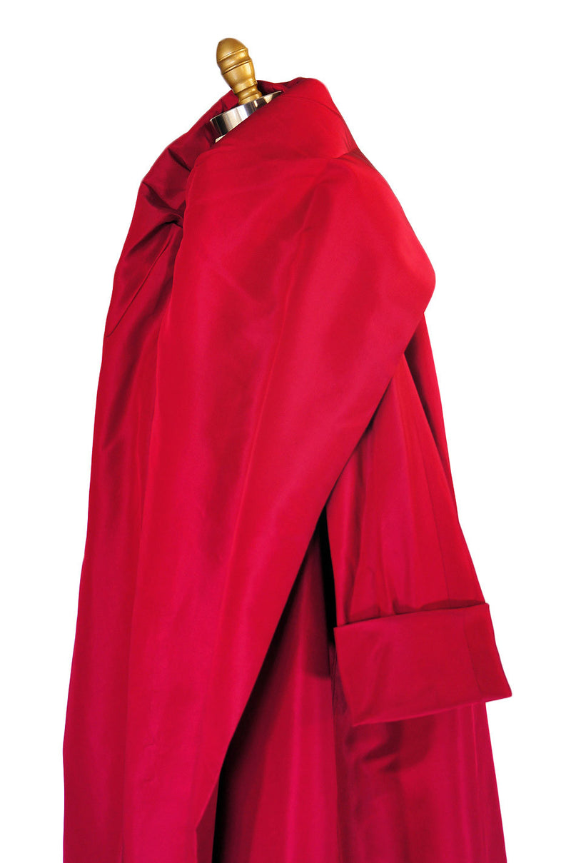 1954 Christian Dior Couture Silk Coat