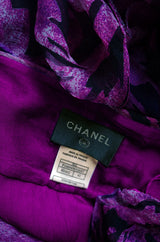 2000 Chanel Silk Chiffon Goddess Dress