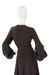 1960s Lagerfeld for Jean Patou Silk Dress