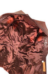 c.1973 East West Musical Instruments Co. 'Del Rose' Leather Jacket