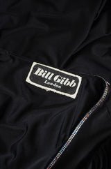 Museum Held 1970s Bill Gibb Sequin Detail Jersey Dress