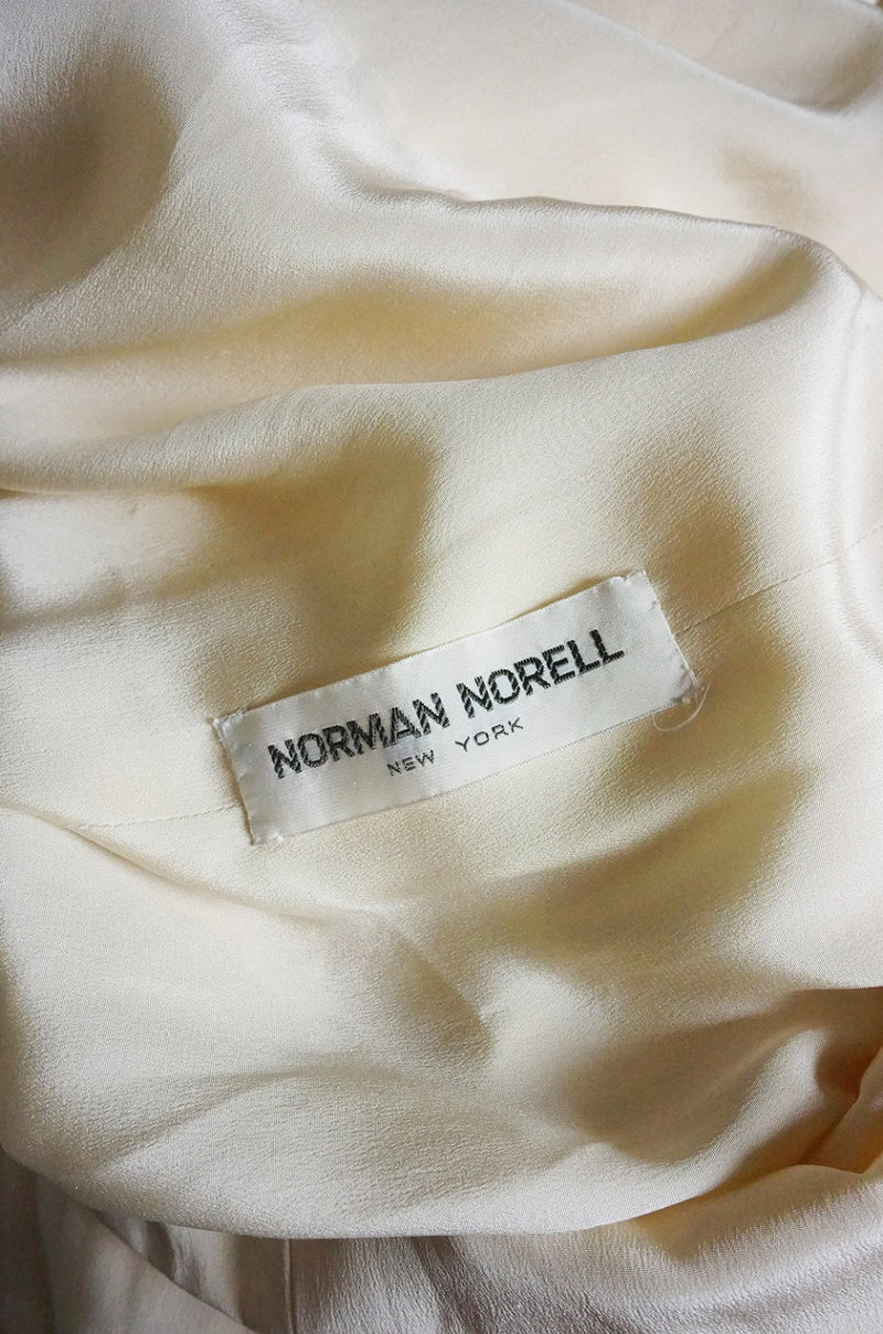 1960s Couture Norell Soft Knit Dress